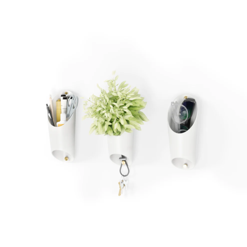 ORGANIZADOR DE PARED FLORALINK BLANCO - Imagen 3