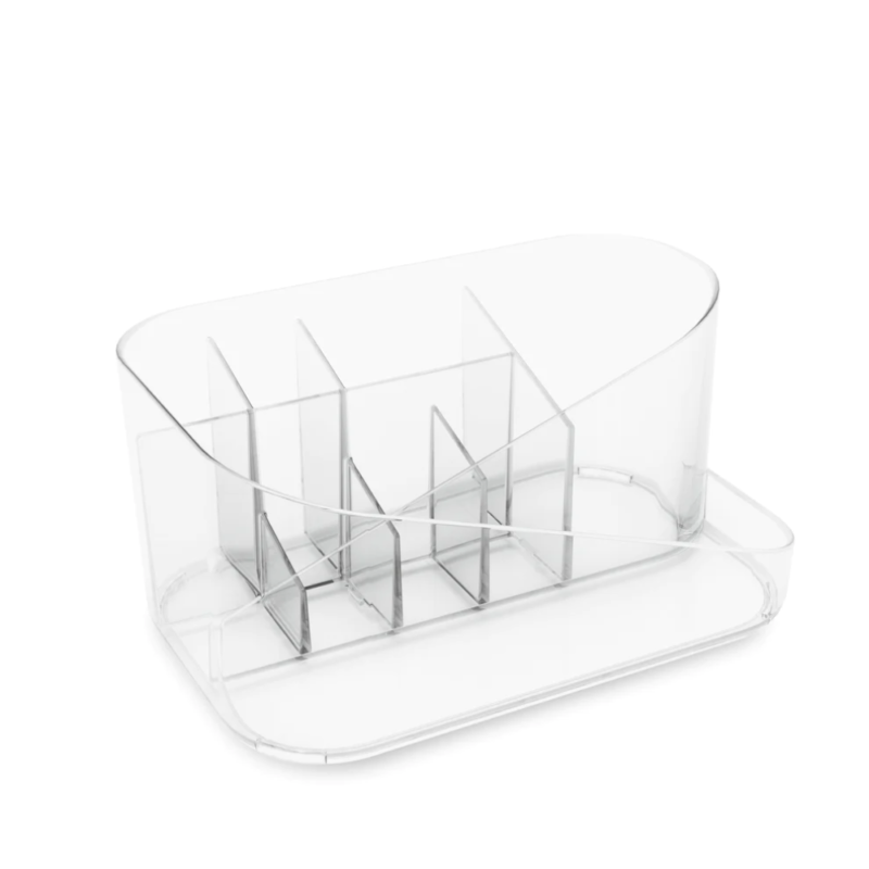 ORGANIZADOR DE COSMETICOS TRANSPARENTE GLAM - Imagen 2