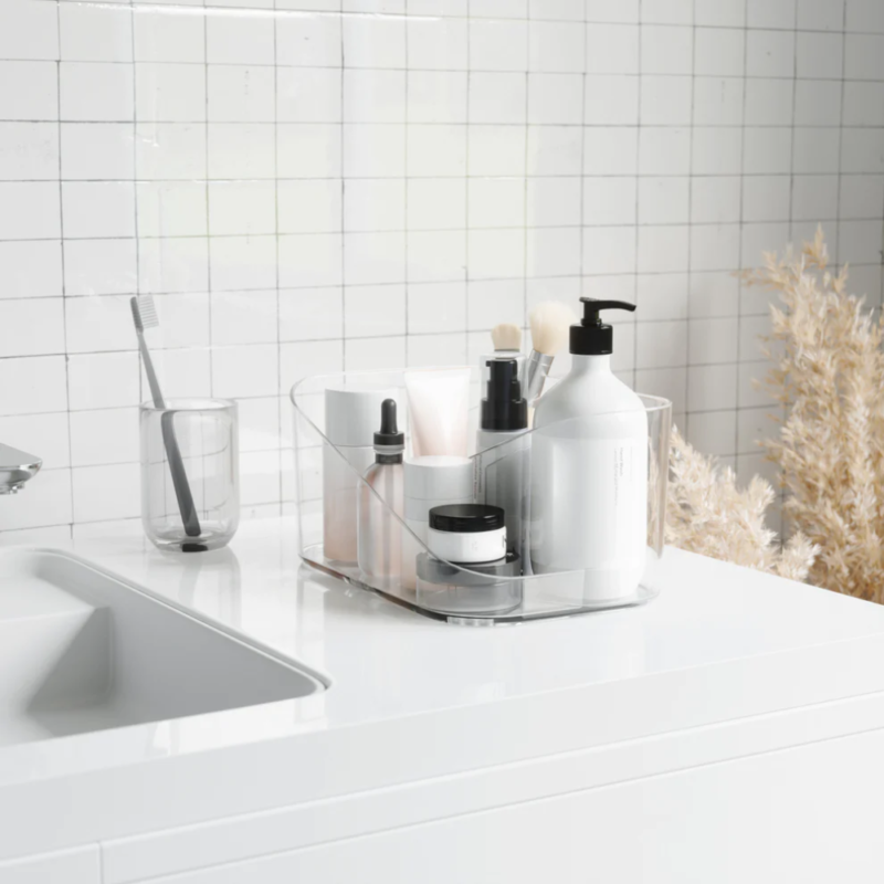 ORGANIZADOR DE COSMETICOS TRANSPARENTE GLAM - Imagen 6