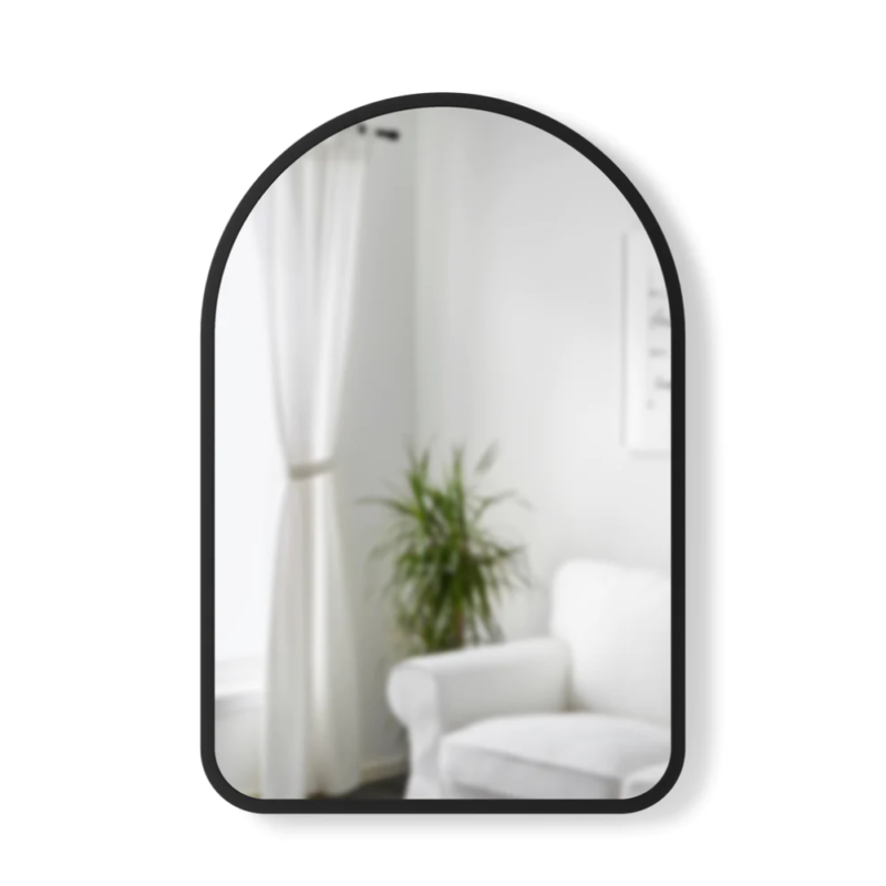 ESPEJO HUB ARCHED NEGRO 61X91