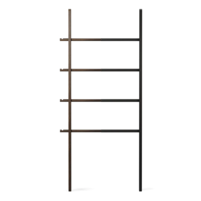 PERCHERO EXTENSIBLE HUB LADDER KD NEGRO/WALNUT