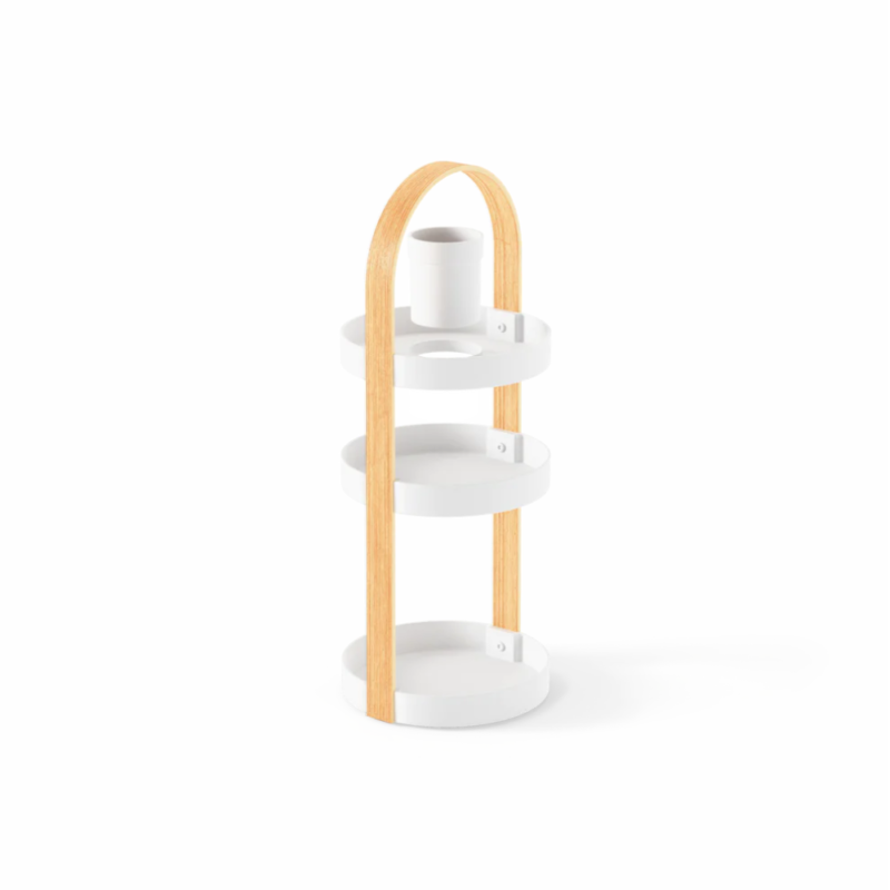 ORGANIZADOR BELLWOOD BLANCO/NATURAL - Imagen 2