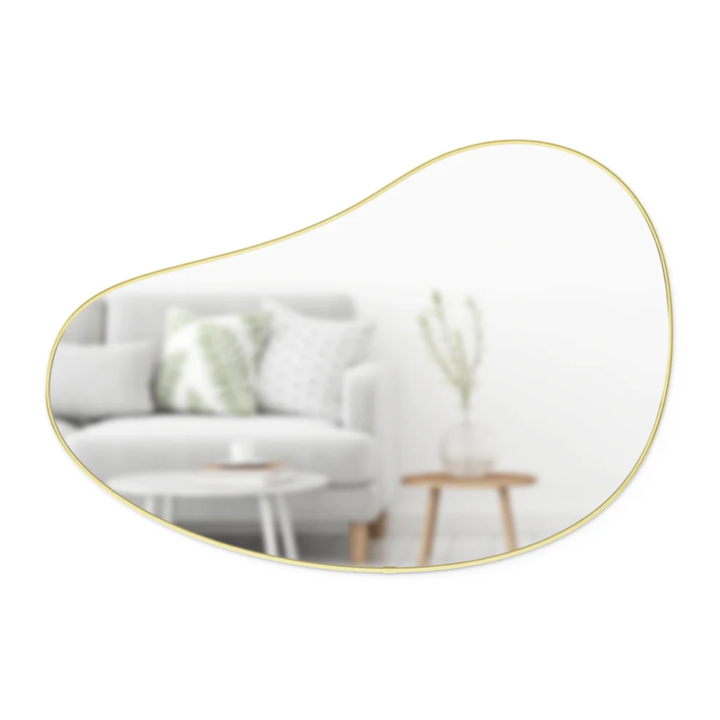 ESPEJO HUBBA PEBBLE LATON 61X91