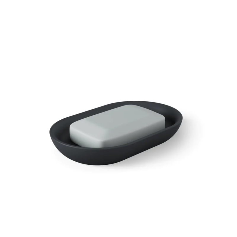 JABONERA OVAL JUNIP NEGRO - Imagen 3