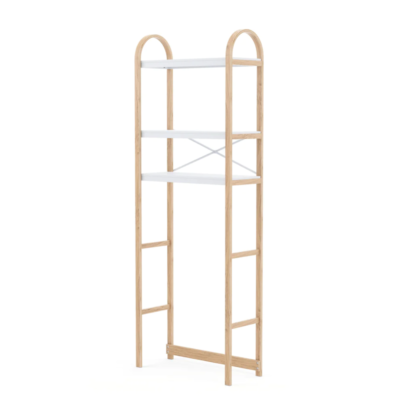 ESTANTE P/TOILETTE BELLWOOD BLANCO/NATURAL