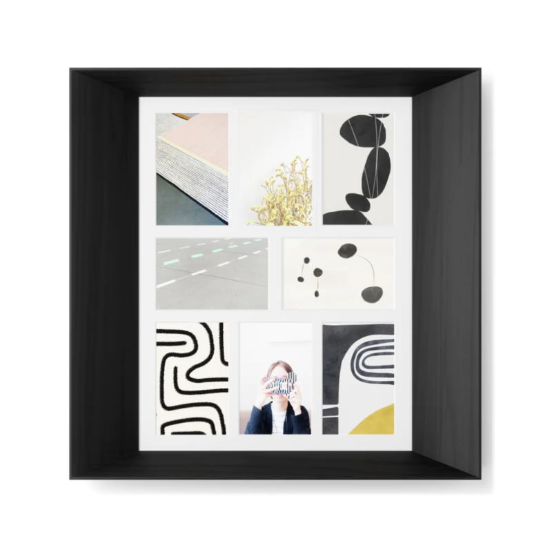 PORTA-RETRATO MULTIPLE DE PARED LOOKOUT WALL PD NEGRO 10X15 - Imagen 2