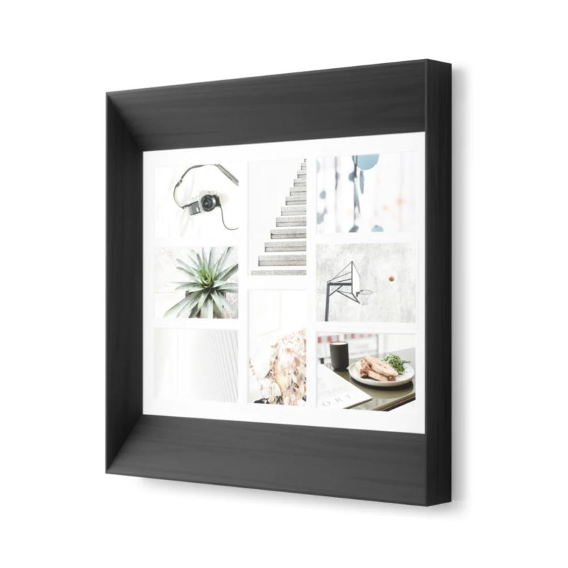 PORTA-RETRATO MULTIPLE DE PARED LOOKOUT WALL PD NEGRO 10X15 - Imagen 3