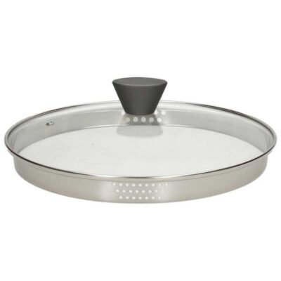 COLADOR c/TAPA VIDRIO 24 cms U.CLASS ULT
