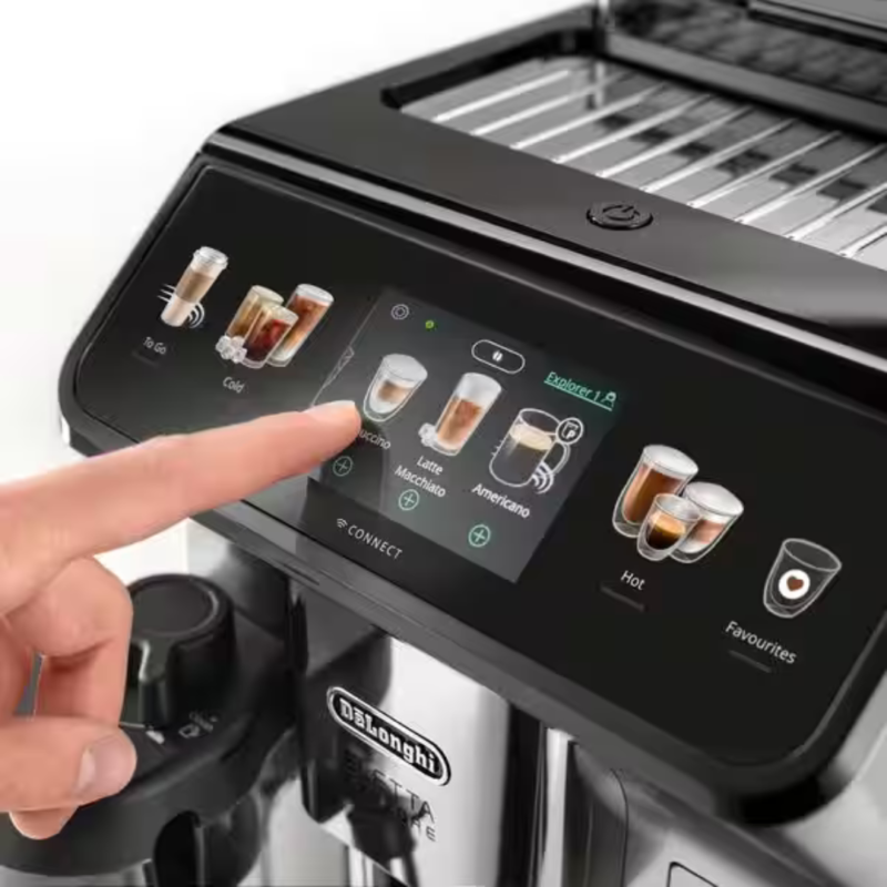 Cafetera Delonghi Eletta Explore Silver - Imagen 2
