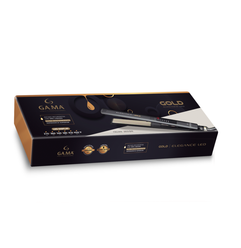 Planchita Gama Elegance Led Gold Bvt - Imagen 3