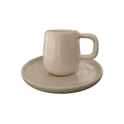 Taza café cerámica Creamy