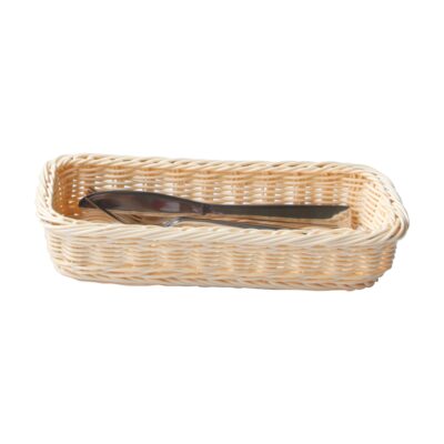 Canasta rattan rectangular