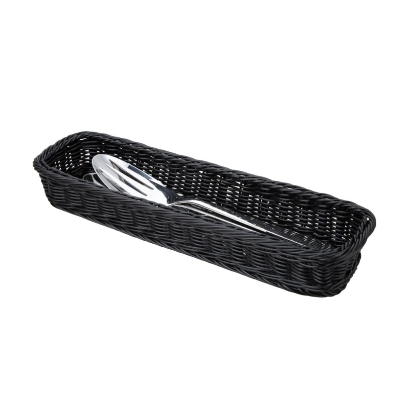 Canasta rattan rectangular