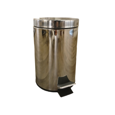Papelera inox a pedal 3 litros