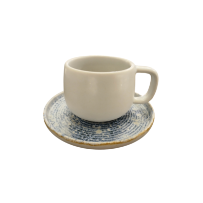 Taza Te ceramica  Speckle Blue Eye Frost