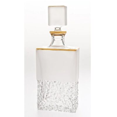 Decantador Nicolette con Dorado Lead Crystal