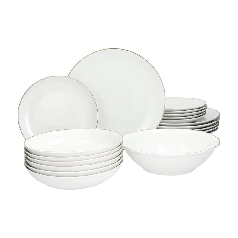 Juego de Mesa 18pcs Metropolis Fascetta Oro