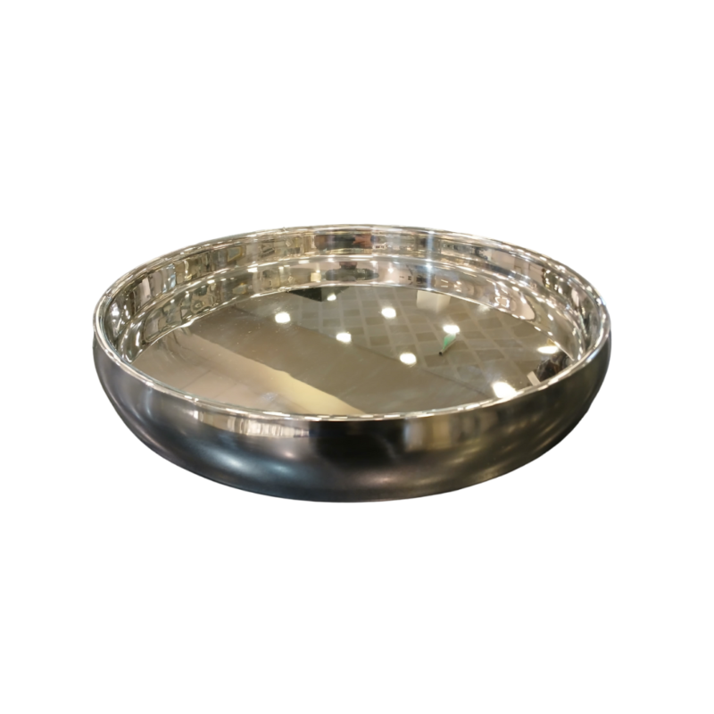 Bandeja redonda inox