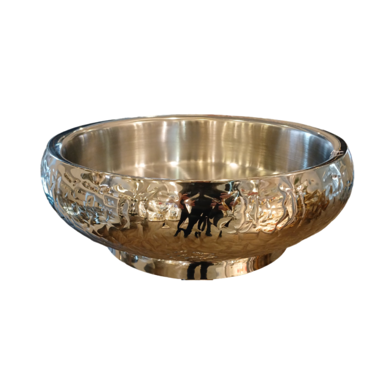 Centro con base inox