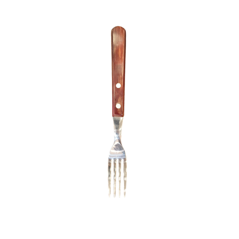 Tenedor mango madera