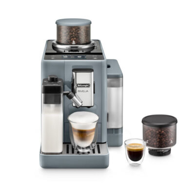 Cafetera Rivelia Delonghi Gris