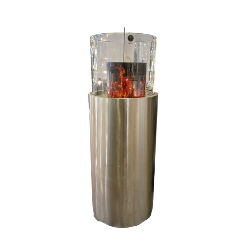 Estufa base redonda inox