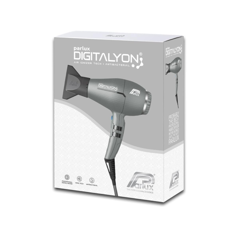 Secador Parlux Digitalyon Glitter Gris - Imagen 2