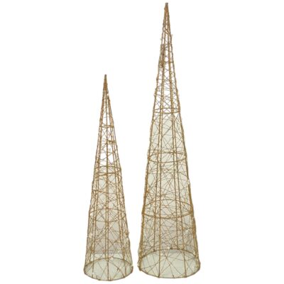 JGO ARBOLES DECOR  2 pzas