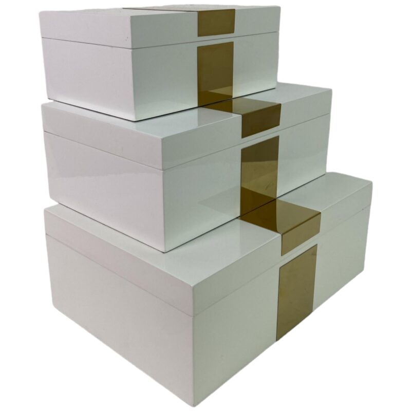 JGO CAJAS DE MADERA DECOR 3pzas - Imagen 2