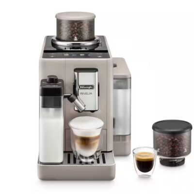 Cafetera Delonghi Rivelia Beige