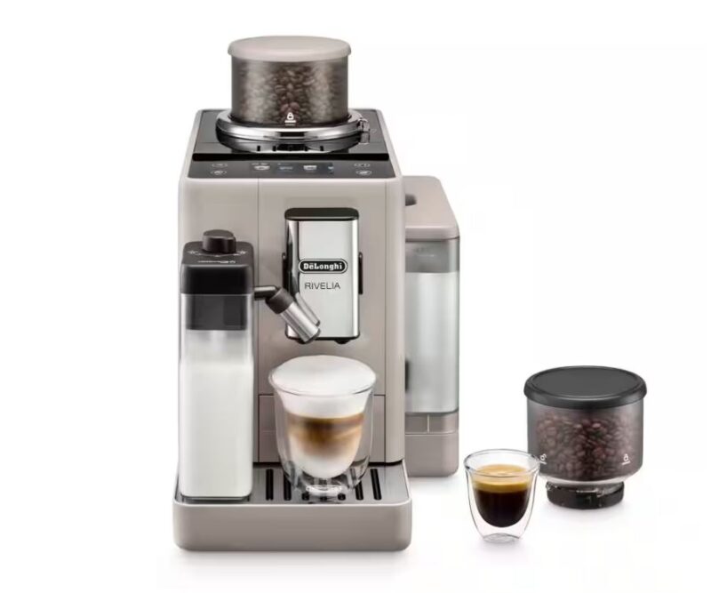 Cafetera Delonghi Rivelia Beige