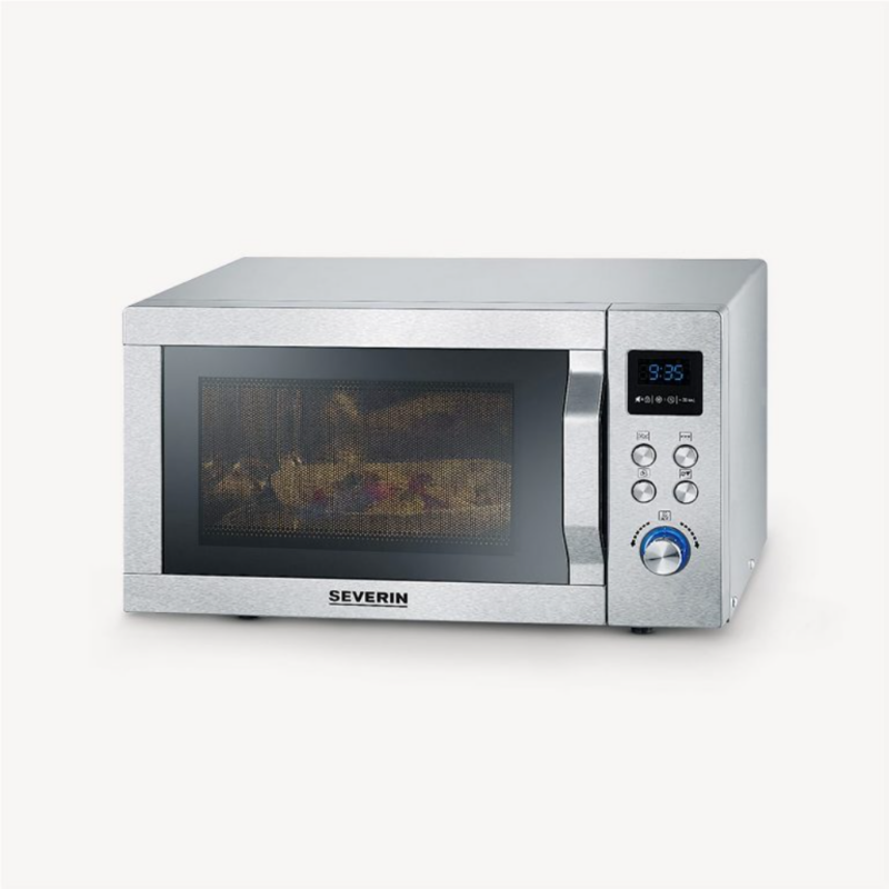 Microondas 3 en 1 Severin acero inox - Imagen 2