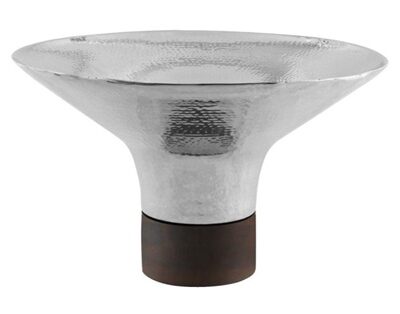 Centro con base de madera