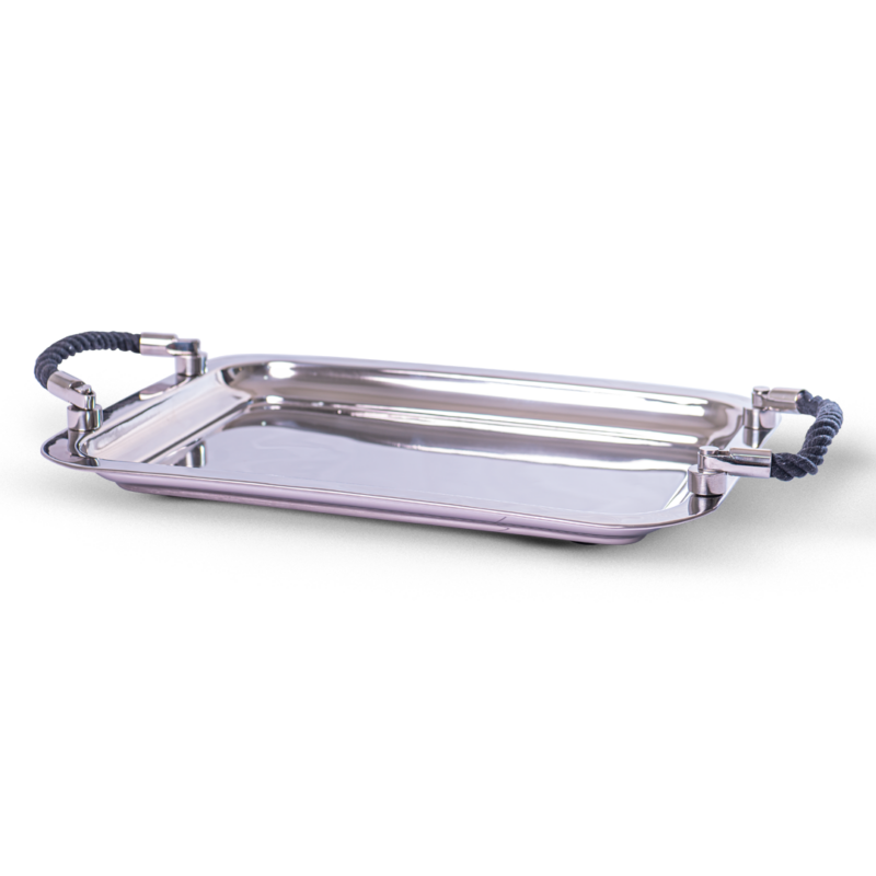 BANDEJA RECTANGULAR MEDIANA ACERO
