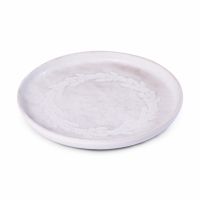PLATO URBAN/UNO  22 CMS BLANCO MELISSA