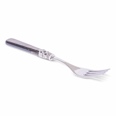 TENEDOR POSTRE GINEVRA PEARL BROWN 1124