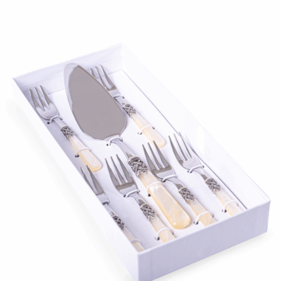 JGO TORTA 7 pzas GINEVRA PEARL IVORY 13