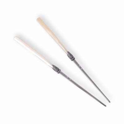 JGO PALILLOS  2 pzas PEARL IVORY 13