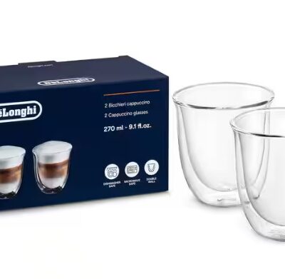 Juego de 2 Vasos Cappuccino