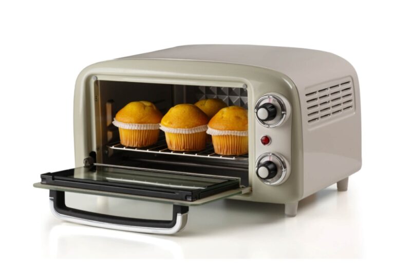 MINI HORNO ARIETE 10L CREMA/BEIGE - Imagen 3
