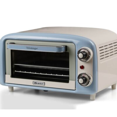 MINI HORNO ARIETE 10L CREMA/AZUL