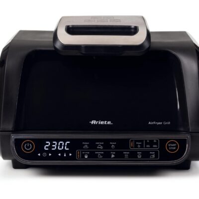 AIRFRYERGRILL VIDRIO ARIETE NEGRO