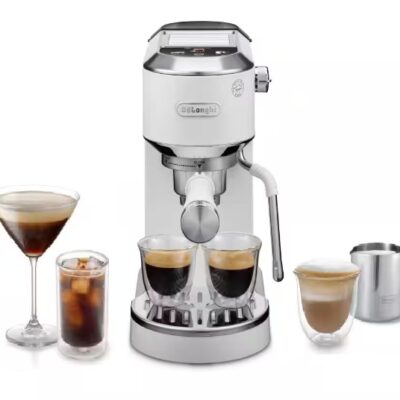 CAFETERA DELONGHI DEDICA DUO COLD BREW - BLANCA