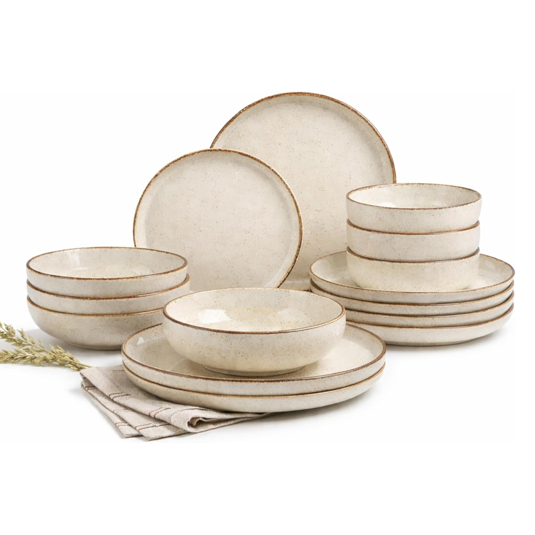 VAJILLA DE MESA 24 pzas MODERNA S.PEARL CINN,1