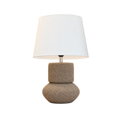 LAMPARA SAND FINISH TERRACOTA 30 DIA