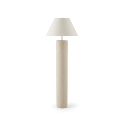 LAMPARA DE PIE RAW STONE/MIDRIBS 50 DIA