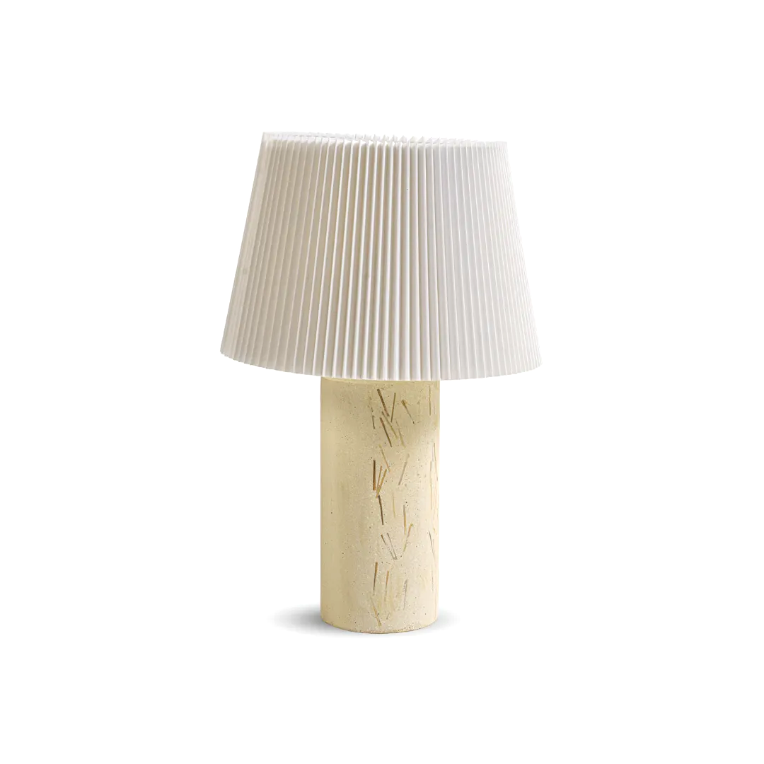 LAMPARA RAW STONE/MIDRIBS 32 DIA