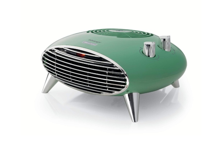 ESTUFA DE MESA ARIETE CREMA/VERDE