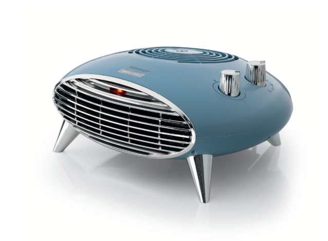 ESTUFA DE MESA ARIETE CREMA/AZUL