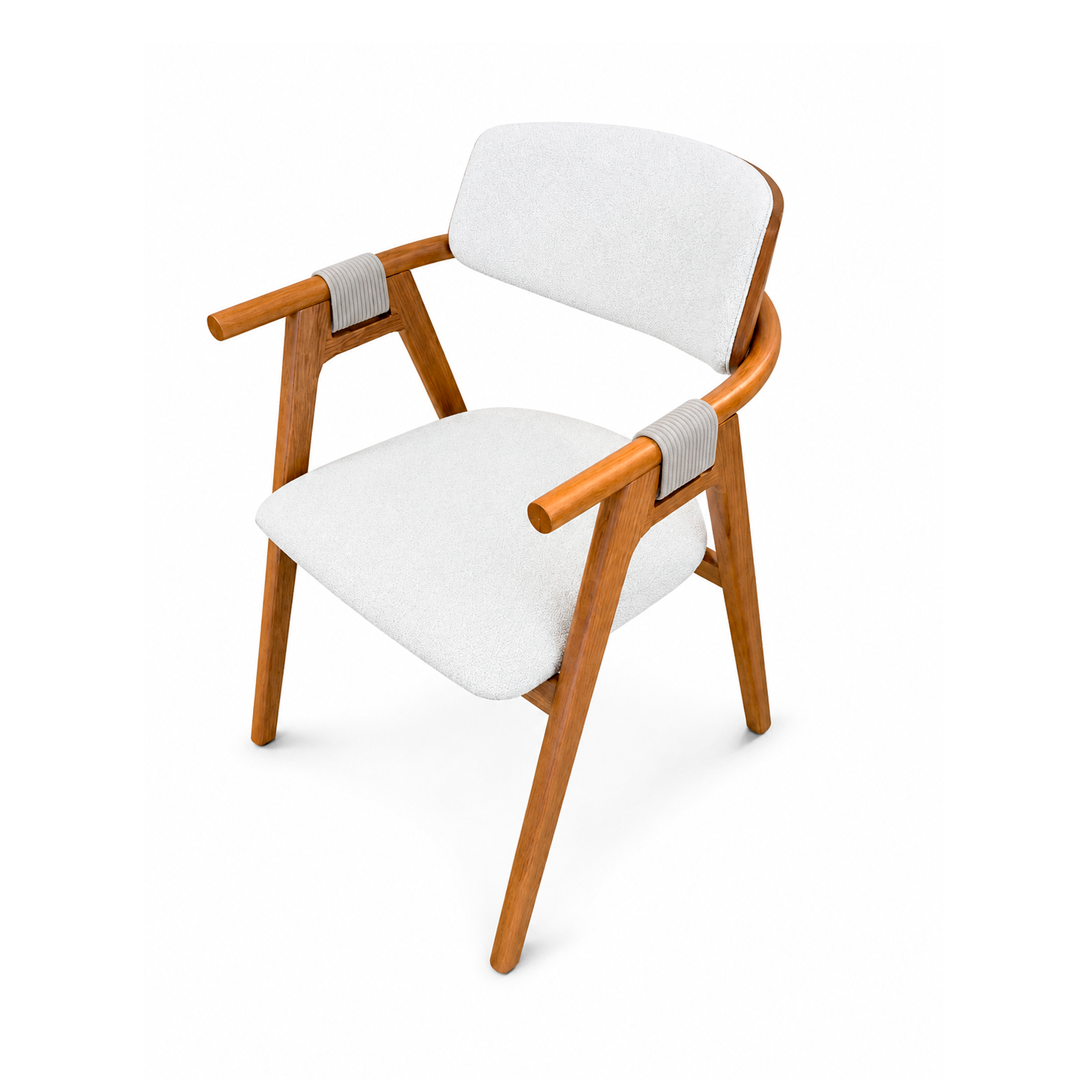 SILLA AYLA 02 ALMENDRA LINO PUNTO BEIGE CL/OSC. I-13 CUERDA FENDI MSL